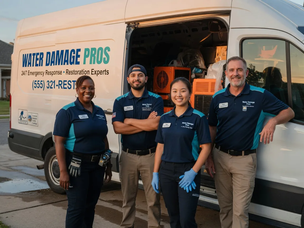 Water Damage Restoration company in Ingram, TX