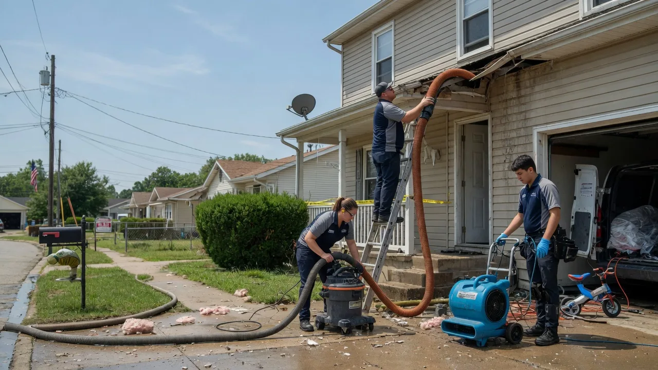 Water Damage Restoration in Ingram, TX near me